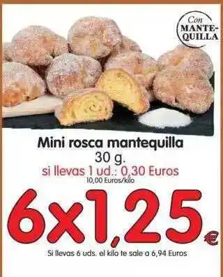Alimerka Mini rosca mantequilla 30g oferta
