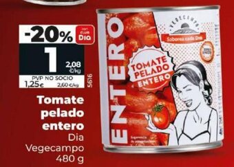 Dia Tomate pelado entero oferta