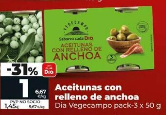Dia Aceitunas con relleno de anchoa oferta