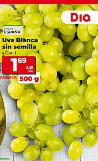 Dia Uva Blanca sin semilla oferta