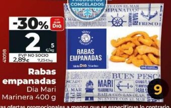Dia Rabas empanadas oferta