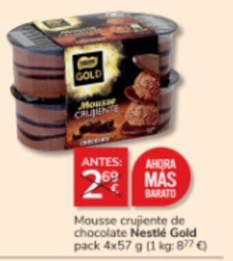 Consum Nestlé Gold oferta