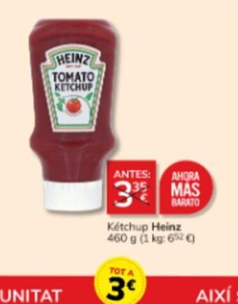 Consum Ketchup Heinz 460 g oferta