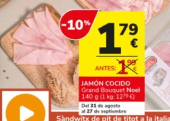 Consum JAMÓN COCIDO oferta