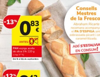 Consum Pan oferta