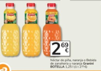 Consum Granini BOTELLA oferta