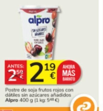Consum Alpro oferta