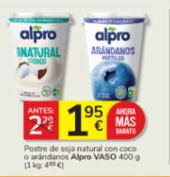 Consum Alpro Vaso oferta