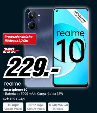 MediaMarkt realme Smartphone 10 oferta
