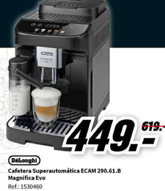 MediaMarkt Cafetera Superautomática ECAM 290.61.B Magnifica Evo oferta
