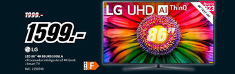 MediaMarkt LED 86" 4K 86UR81006LA oferta