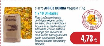 Abordo ARROZ BOMBA Paquete 1 Kg oferta