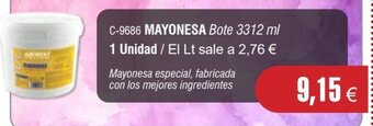Abordo MAYONESA Bote 3312 ml oferta