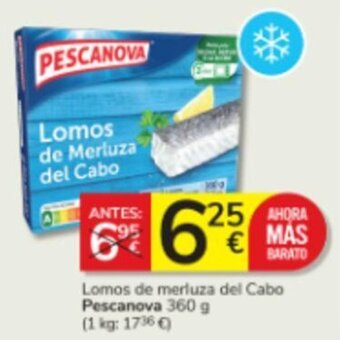Consum Lomos de merluza del Cabo Pescanova oferta