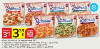 Consum Pizza Ristorante Dr. Oetker UNIDAD oferta