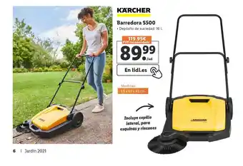 Lidl Kärcher Barredora S500 oferta