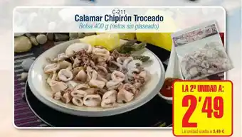 Abordo C-211 Calamar Chipirón Troceado Bolsa 400g oferta