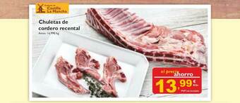 Cash Ecofamilia Chuletas de cordero recental oferta