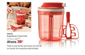 Tupperware Supersonic Turbo Chef oferta