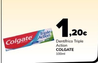 Supeco Dentífrico Triple Action COLGATE 100ml oferta