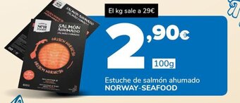 Supeco Estuche de salmón ahumado NORWAY-SEAFOOD oferta