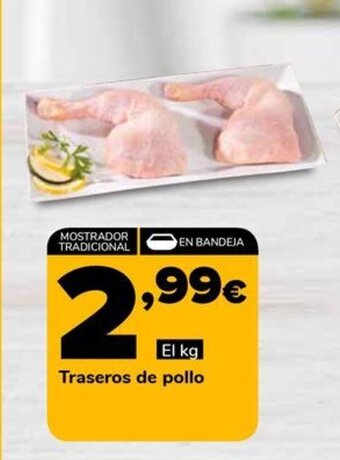 Supeco Traseros de pollo oferta