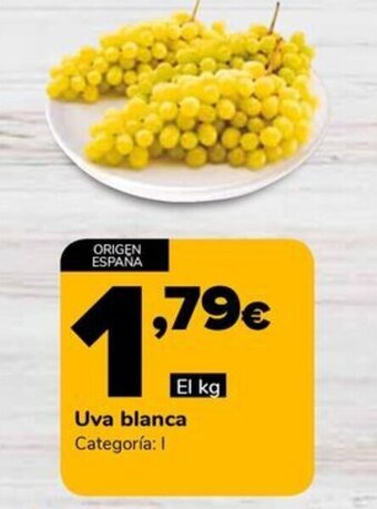 Supeco Uva blanca oferta