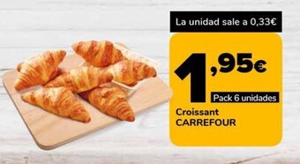 Supeco Croissant CARREFOUR oferta