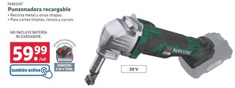 Lidl PARKSIDE Punzonadora recargable oferta