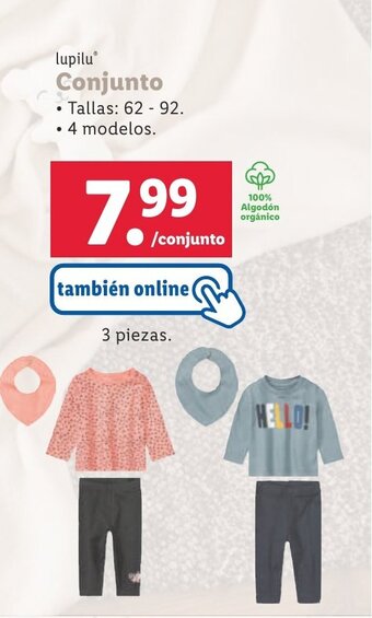Lidl Lupilu Conjunto oferta
