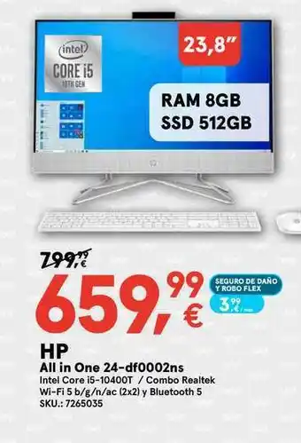 Worten Hp All In One 24-df002ns oferta