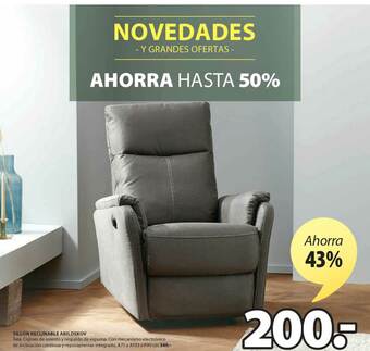 JYSK Sillón Reclinable Abildskov oferta