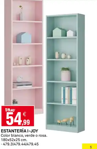 Bricoking Estantería I-Joy 18x52x25cm oferta