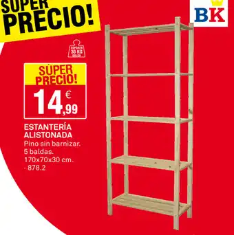 Bricoking Estantería Alistonada oferta