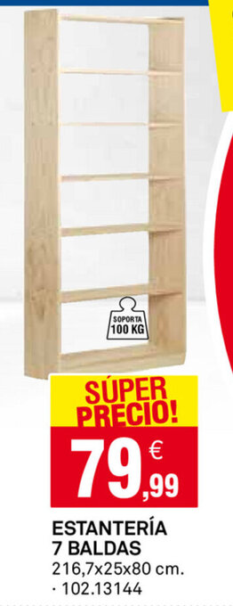 Bricoking Estantería 7 Baldas oferta