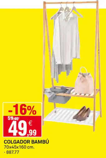 Bricoking Colgador Bambú oferta