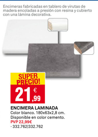 Bricoking Encimera Laminada oferta