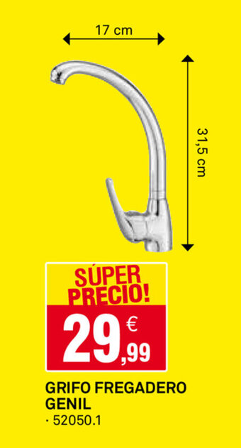 Bricoking Grifo Fregadero Genil oferta