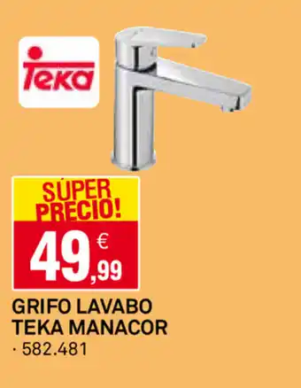 Bricoking Grifo Lavabo Teka Manacor oferta