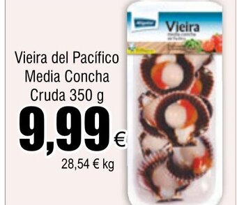 FROIZ Vieira del Pacífico Media Concha Cruda 350 g oferta