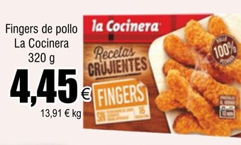 FROIZ Fingers de pollo la Cocinera oferta