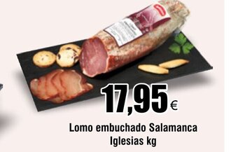 FROIZ Lomo embuchado Salamanca Iglesias kg oferta