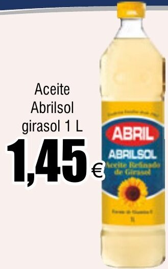 FROIZ Aceite Abrilsol girasol 1 L oferta