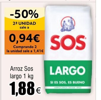 FROIZ Arroz Sos largo 1 kg oferta