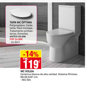 Bricoking Wc Volga oferta