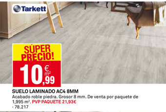 Bricoking Suelo Laminado AC4 8MM oferta