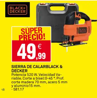 Bricoking Sierra De Calarblack & Decker oferta