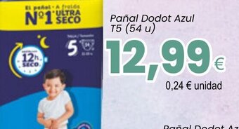 FROIZ Pañal Dodot Azul T6 (56 u) oferta