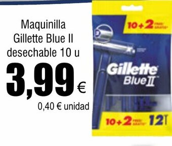 FROIZ Maquinilla Gillette Blue II desechable 10 u oferta