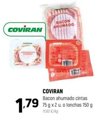 Coviran COVIRAN Bacon ahumado cintas oferta